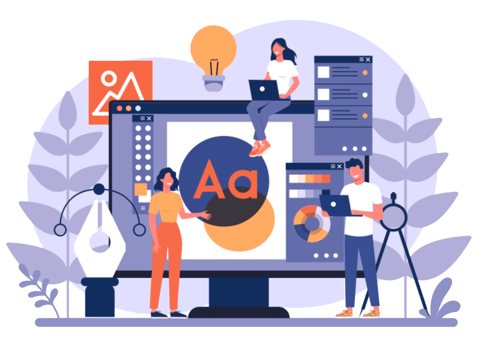 Équipe de développement SEXTAN travaillant sur des fonctionnalités sur mesure